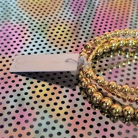 Jessica Simpson Set Of 3 Stackable Bracelets - Picture 3 of 3